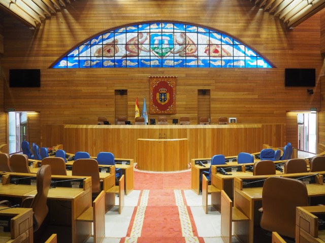 Repunte das visitas guiadas ao Parlamento de Galicia logo do parón pandémico